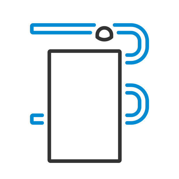 加热毛巾扶手图标图片下载