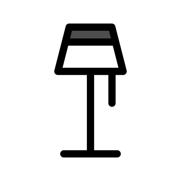 站立灯图标的图形图片下载