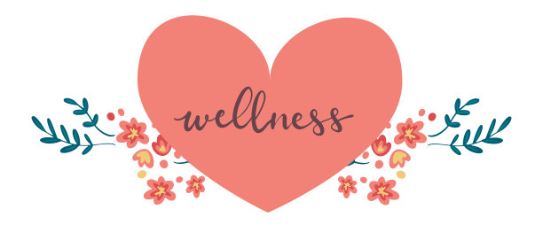 健康手写字母卡片概念。矢量插图设计图片下载