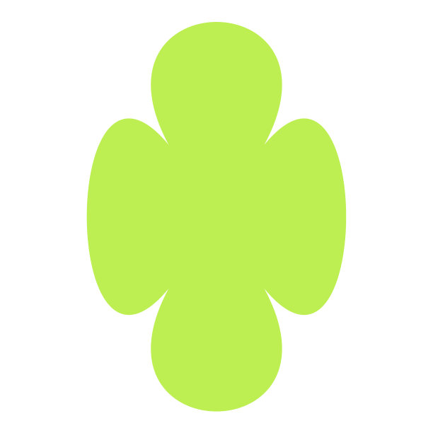 绿色几何造型现代潮流图片下载