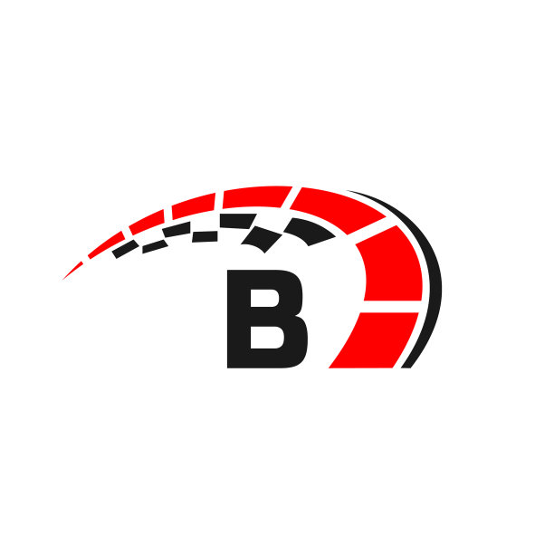 跑车标志上字母b速度概念车图片下载