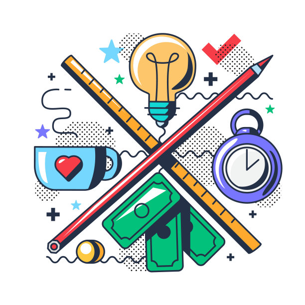 创业项目思路发展矢量图片下载