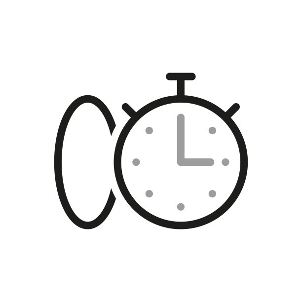 简单的定时器相关图标。联系我们的网页图标在线条风格。可编辑的矢量中风。矢量插图。图片下载