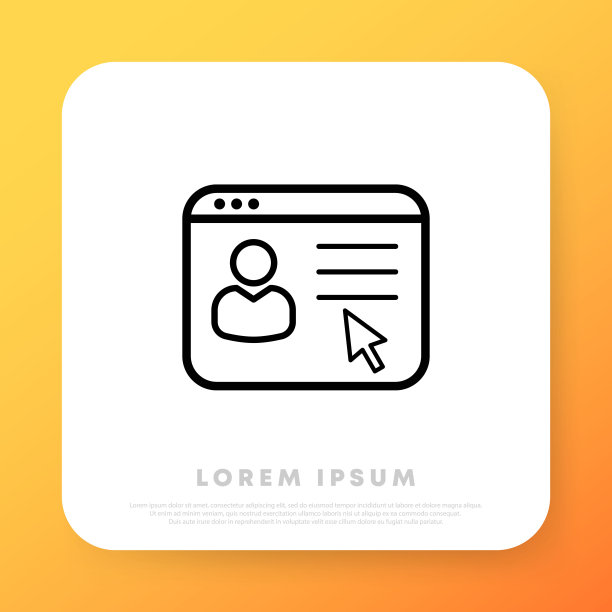 Pesonal数据图标。医药卡，医疗保险单，驾照。医疗或商业概念。矢量线图标的业务和广告图片下载