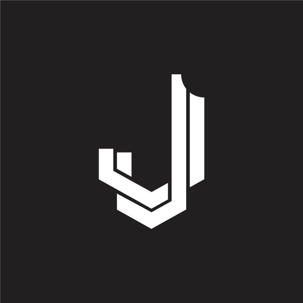Jj logo字母组合设计模板图片下载