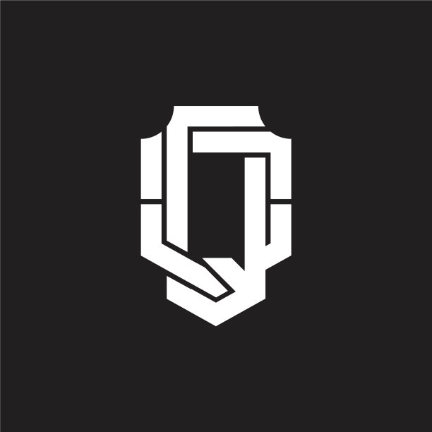 QO标志组合设计模板图片下载