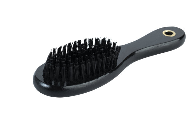 白色背景下的黑色梳图片下载