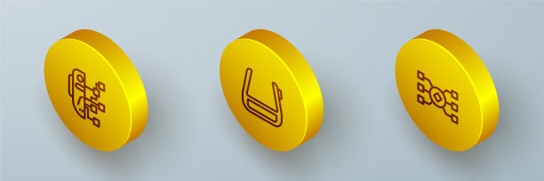 设置等距线人形机器人智能眼镜图片下载