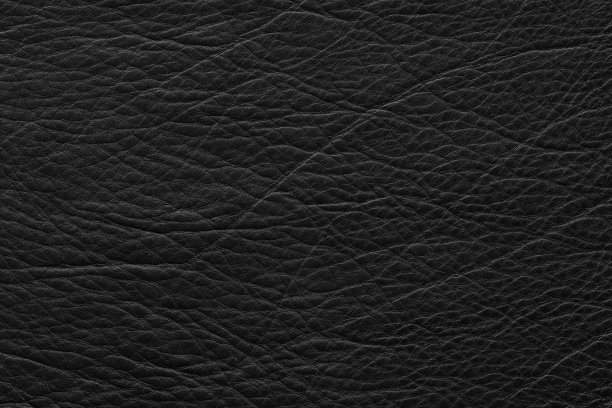 黑色皮革的天然质感。黑暗的抽象背景图片下载