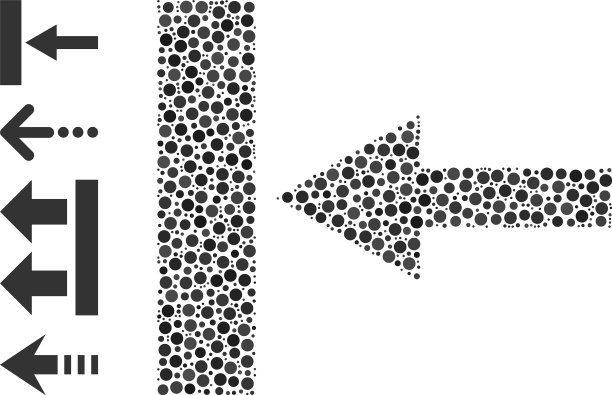 圆点移动左圆点组成图片下载