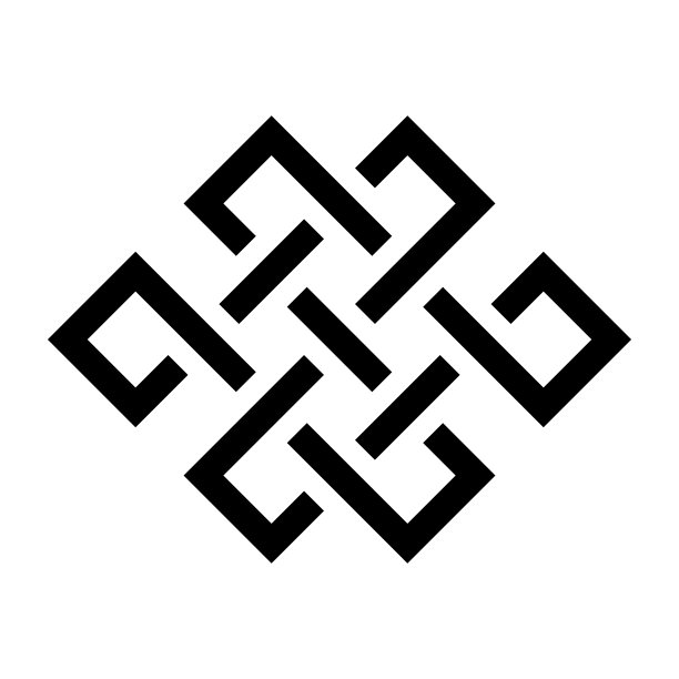 无尽的结-黑色的象征图片下载