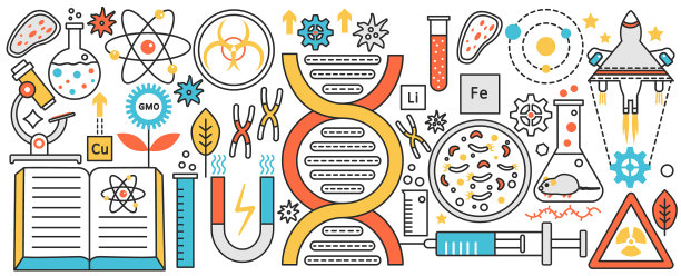 遗传学和生物工程科学技术图片下载