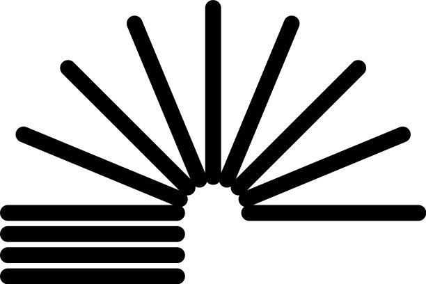 弹跳螺旋塑料线圈图标猫弹簧图片下载