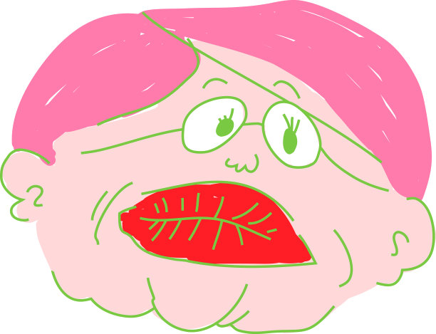 五颜六色的丑叔叔阿姨图片下载