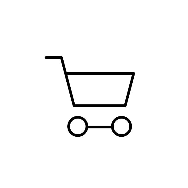 购物车细线矢量黑色图标。简单的图形元素。新潮的平面孤立符号标志用于:插图，轮廓，符号，移动，应用程序，徽记，设计，网页，ui，用户体验。向量EPS 10图片下载