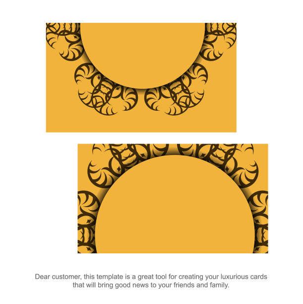名片用黄色，豪华图片下载