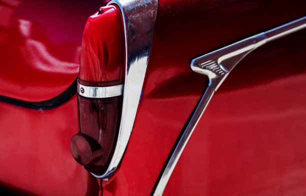 红色经典车图片下载