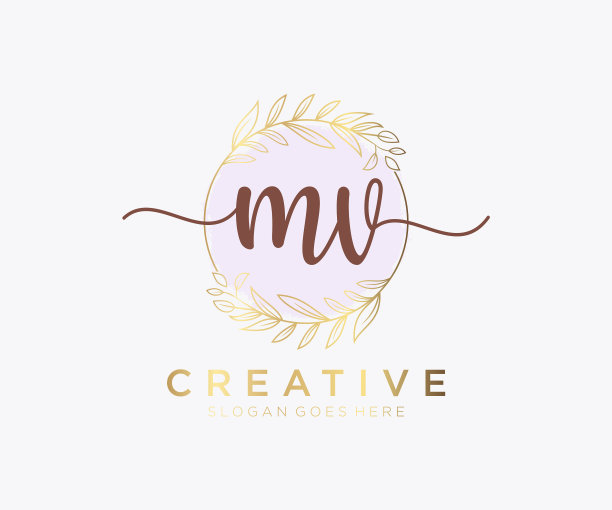 初始mv女性标志可用的自然沙龙图片下载