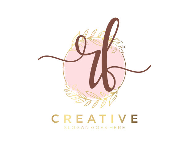 初始rf女性标志可用的自然沙龙图片下载