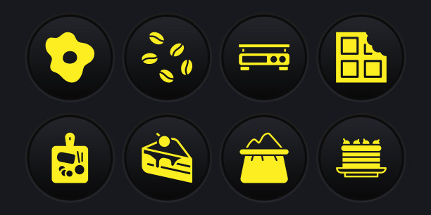 切菜板，巧克力棒，一块蛋糕图片下载