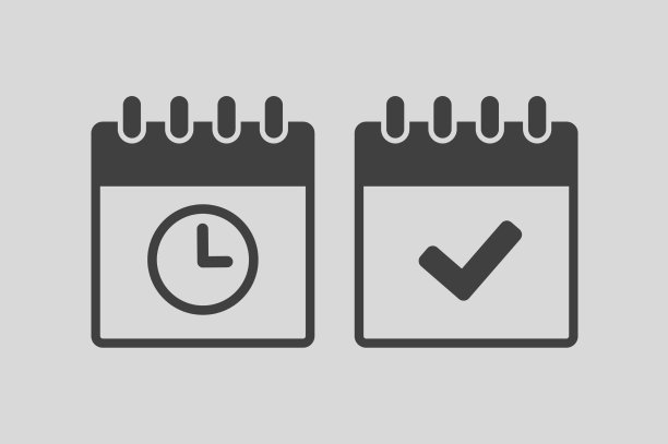 设置图标页日历-时间表时间和完成图片下载