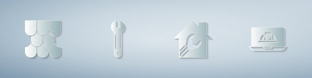 用扳手固定屋面瓦扳手图片下载