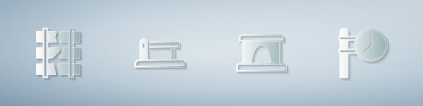 设置破损或开裂的铁路屏障图片下载