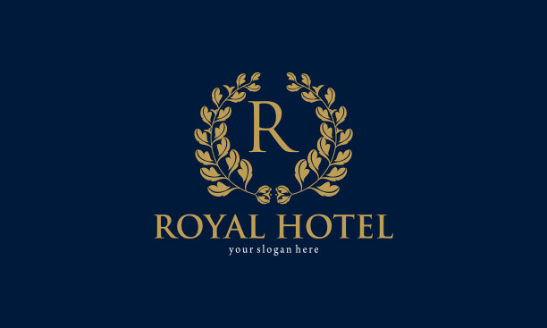 皇家酒店豪华标志图片下载
