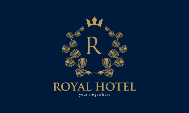 皇家酒店豪华标志图片下载
