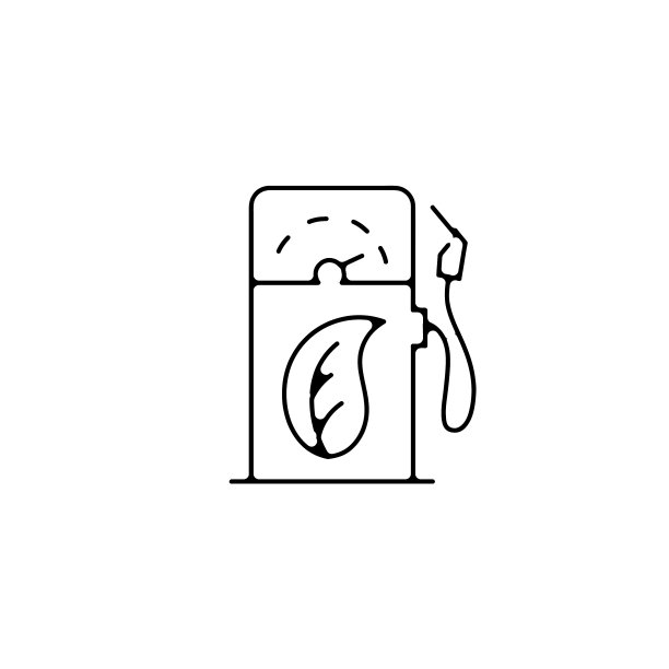 生物燃料线性图标图片下载