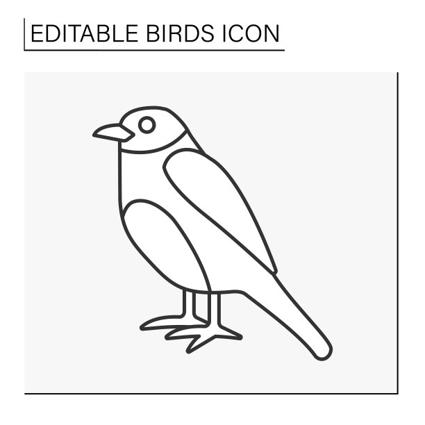 蓝鸟行图标图片下载