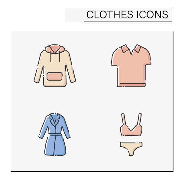 衣服颜色图标设置图片下载