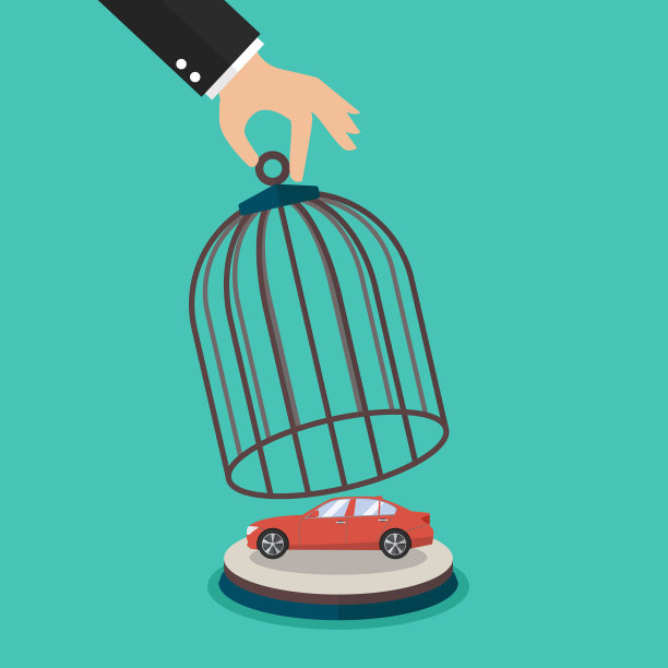 举起汽车笼子的手图片下载