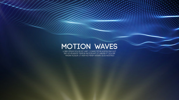 三维发光抽象数字波粒子。未来的矢量插图。住房和城市发展部的元素。技术的概念。抽象的背景图片下载