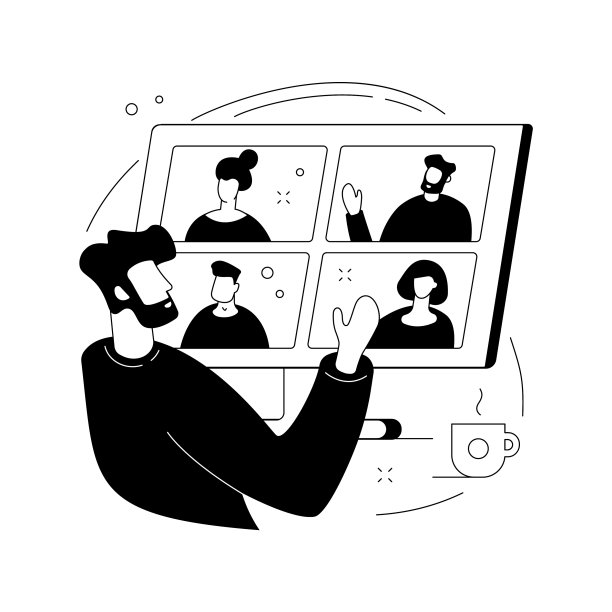 距离工作抽象概念图片下载