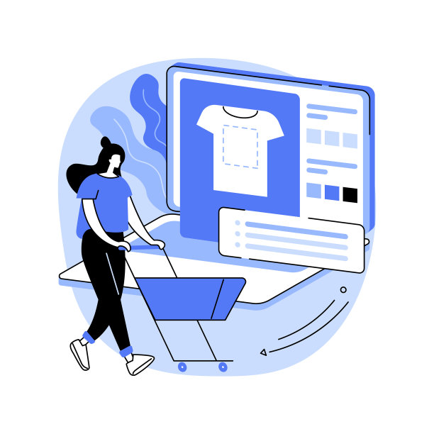 商品服装的抽象概念图片下载