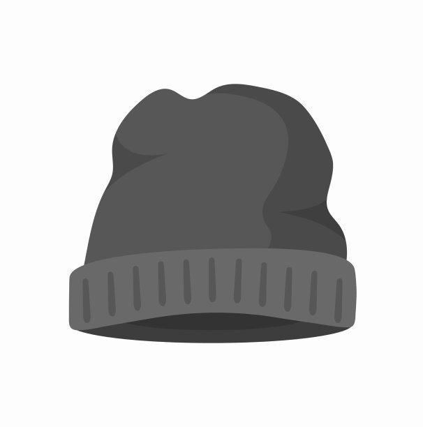 冬天戴圣诞帽和新年帽图片下载