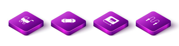 设置等距婴儿车滑板书和图片下载