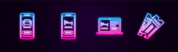 设置在线汽车共享酒店预订和图片下载