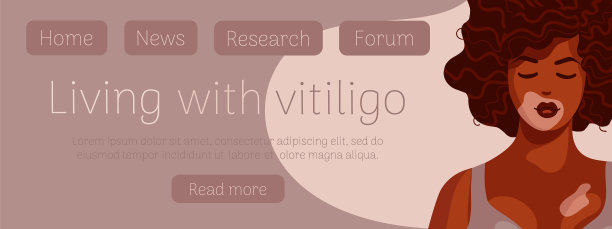 横幅网站美丽的非洲裔美国人图片下载