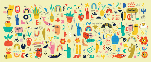 一大套不同颜色的图片下载