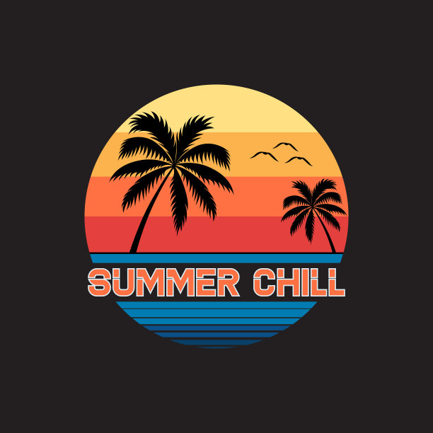 海滩上的夏日凉意图片下载