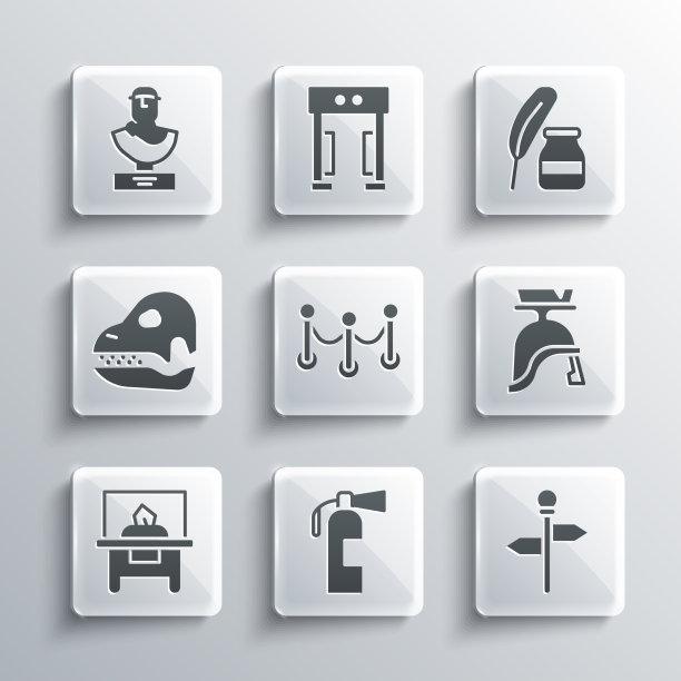 设置灭火器道路交通标志图片下载