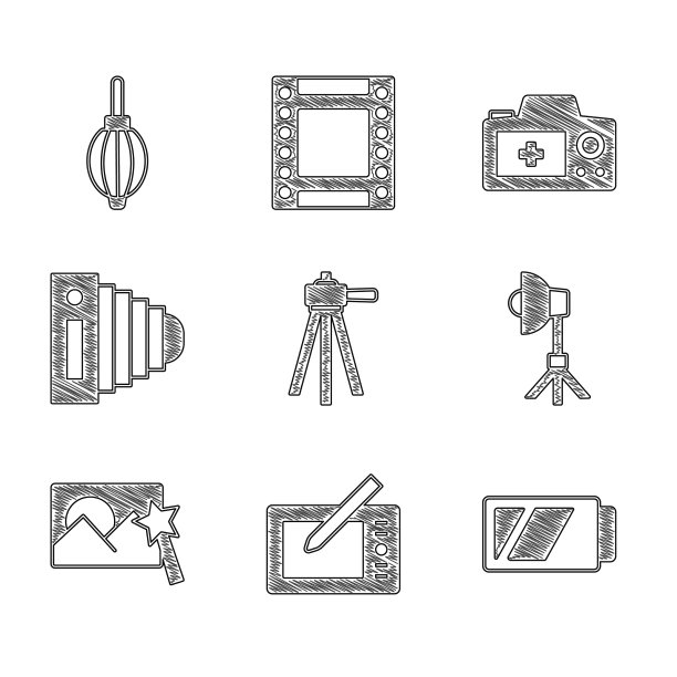 为相机设置三脚架平板电池图片下载