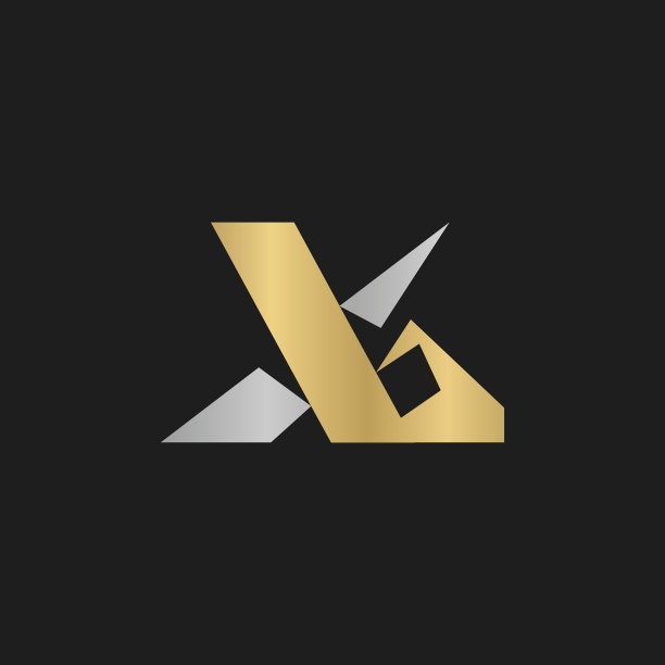 字母首字母标志bx xb x和b图片下载