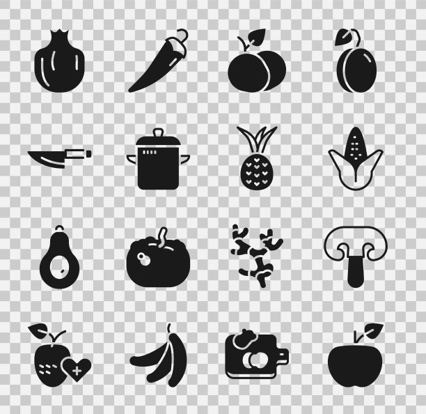 定苹果菇玉米芒果水果烹饪图片下载