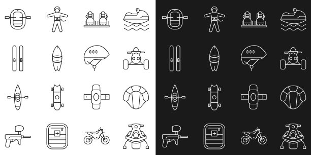 设置雪地摩托降落伞亚视摩托车线图片下载