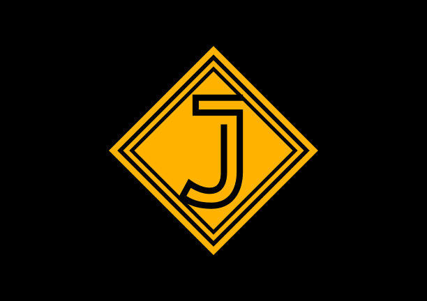 J字母新标志及图标设计模板图片下载