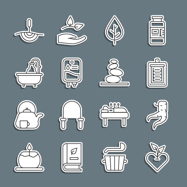 定线心姜根夹板用图片下载