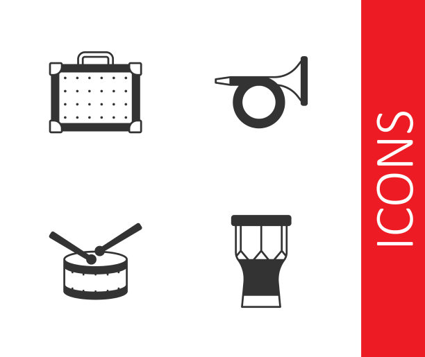 设置非洲打击鼓吉他放大器图片下载